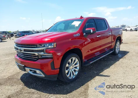 2021 Chevrolet Silverado 1500 2Wd Short Bed High Country z USA, uszkodzony, nr VIN 1GCPWFED8MZ304111